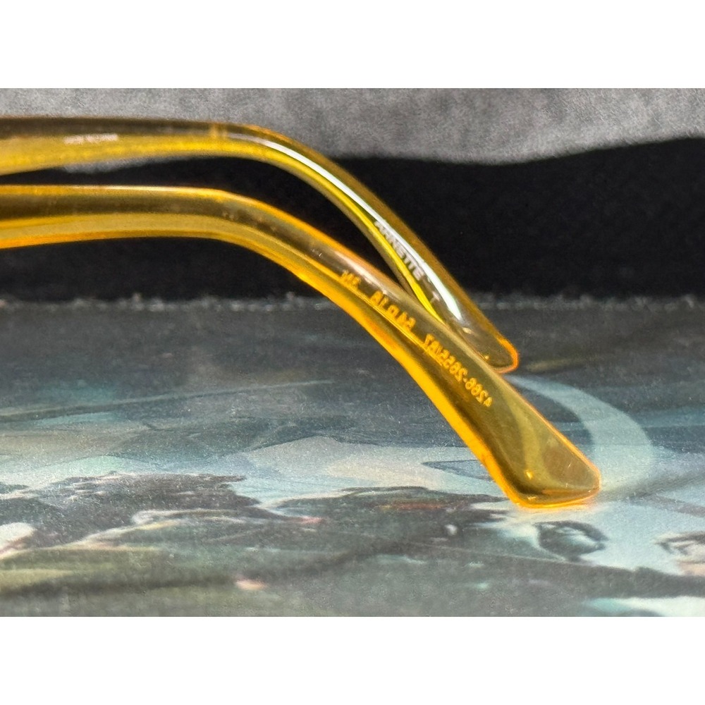 Arnette Lizard 4266-2655/87 Unisex Yellow Full Rim Eyeglasses Frame 54-18-145 - Picture 13 of 16